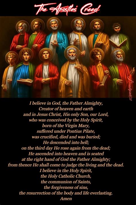 vatican apostles creed.